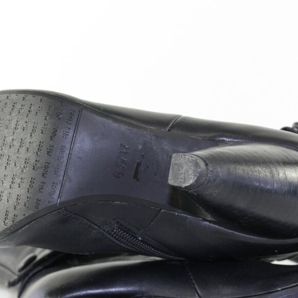 Miz Mooz Tall Black Leather Shelia Boots (6.5 US) - Picture 11 of 13